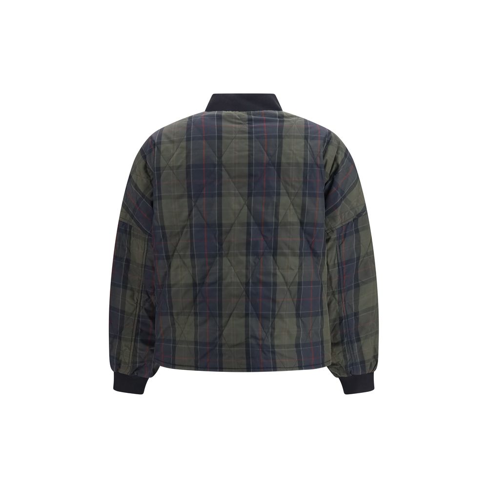 Barbour Schwarzer Bomber aus Polyester