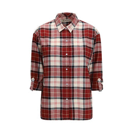Barbour Rotes Baumwollhemd mit Muster