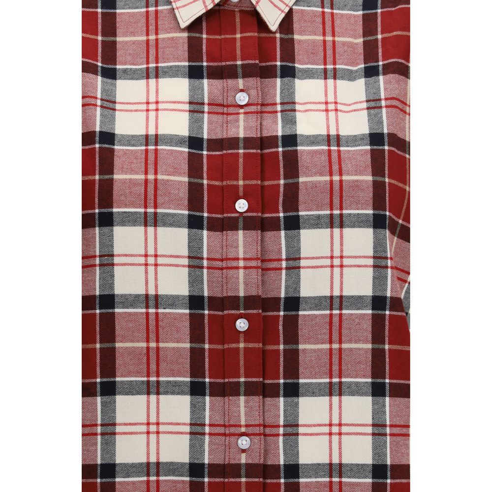 Barbour Rotes Baumwollhemd mit Muster