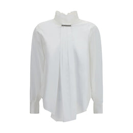 Brunello Cucinelli Weiße Baumwollbluse