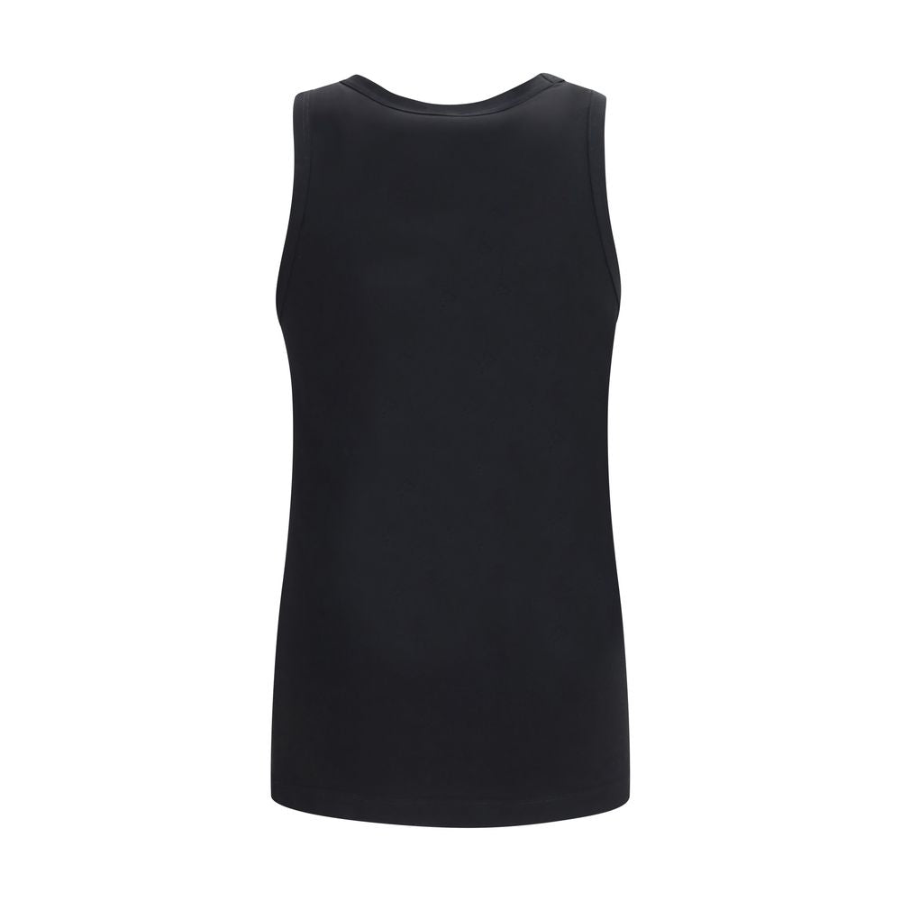 Dolce & Gabbana Schwarzes Baumwoll-Top