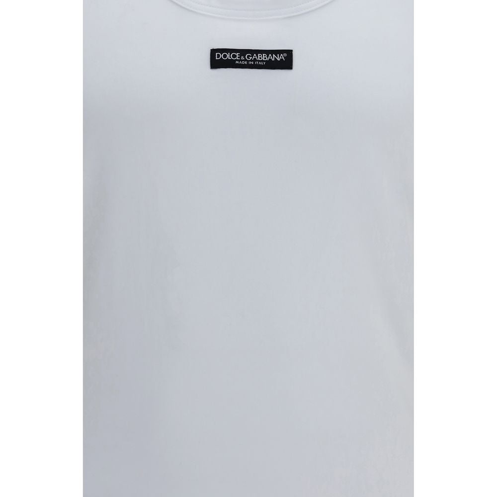 Dolce & Gabbana Weißes Baumwoll-Top