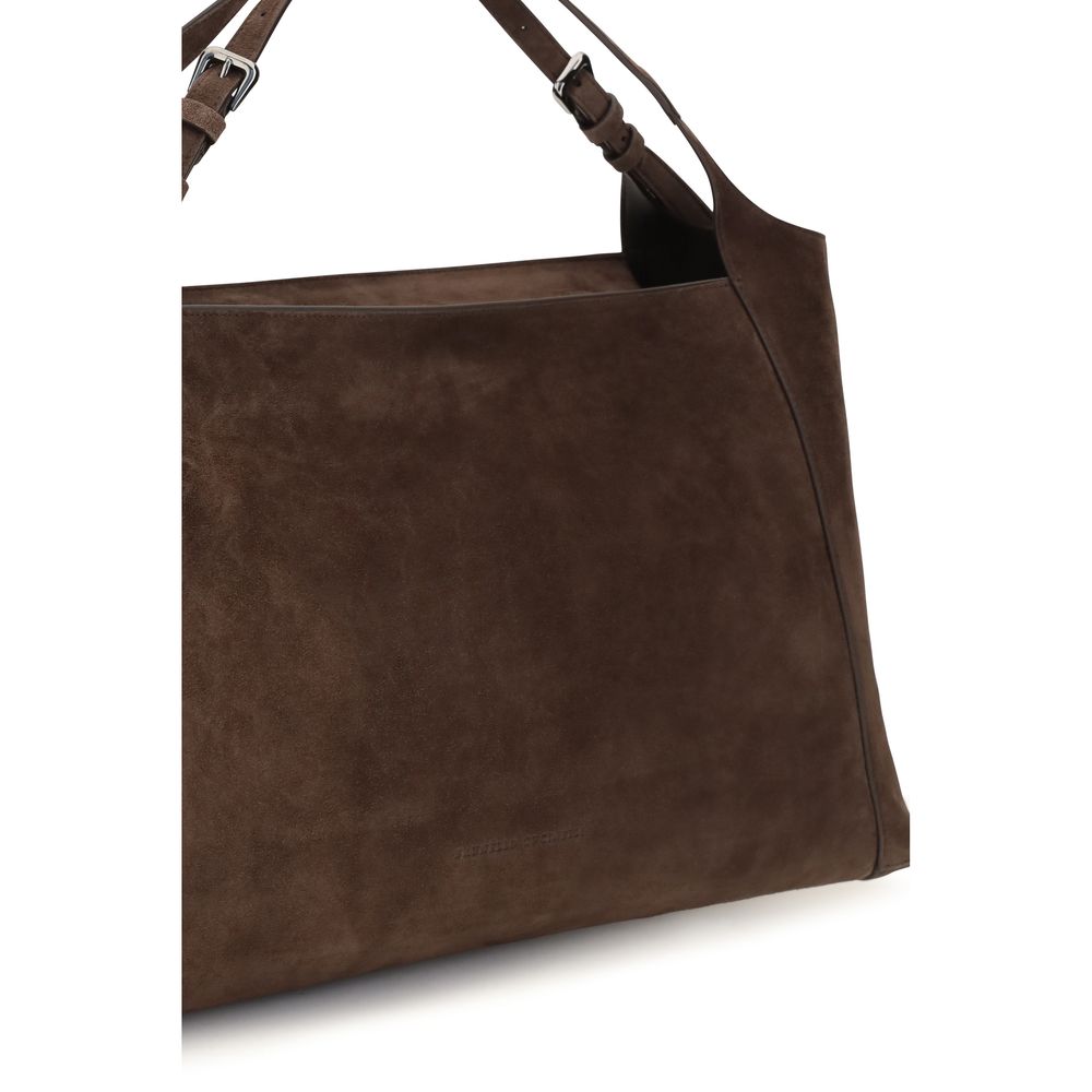 Brunello Cucinelli Braune Wildleder-Handtasche