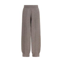 Fabiana Filippi Graue Hose aus Ovis Aries Wolle