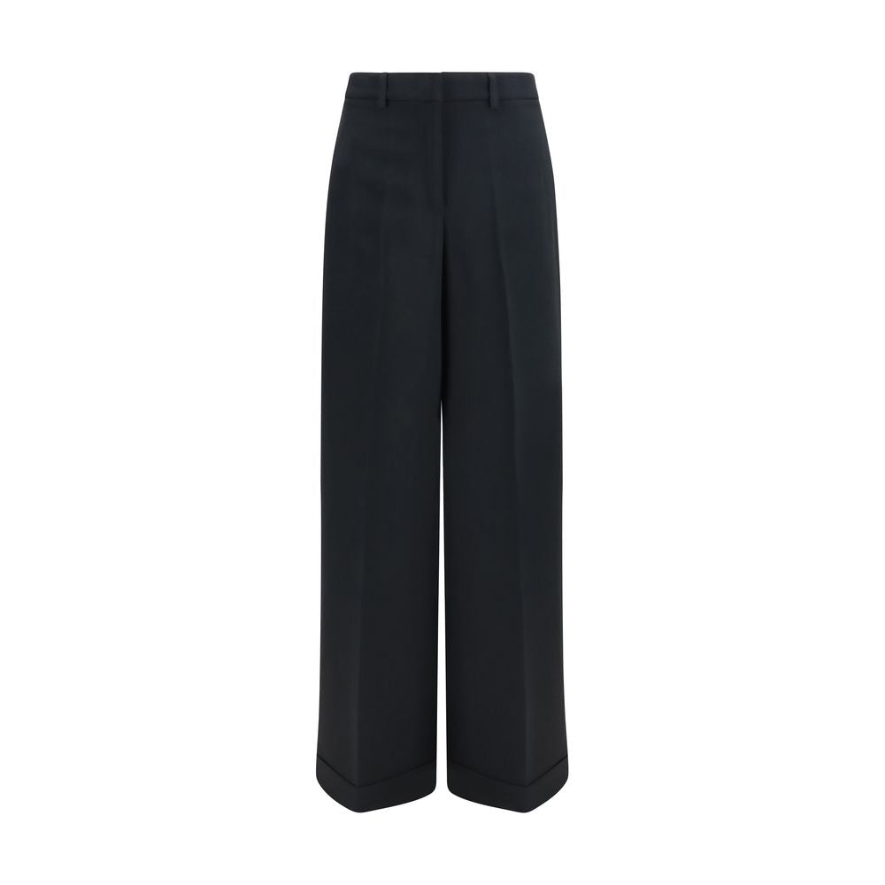 Fabiana Filippi Schwarze Freizeithose aus Acetat