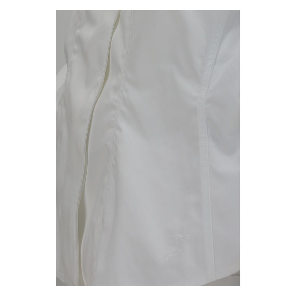 Jacquemus Weißes Baumwollkleidhemd