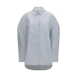 Jacquemus Blaues Baumwollhemd