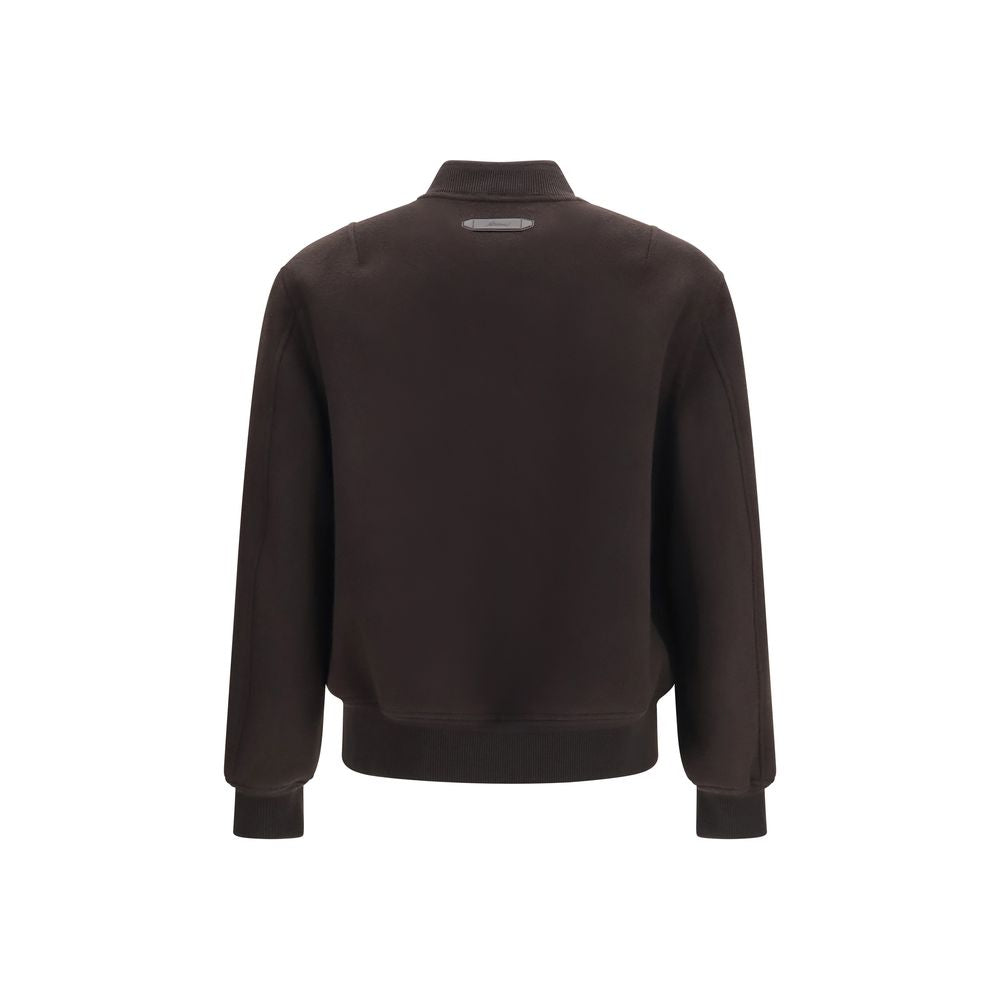 Brioni Brauner Woll-Bomber Aries