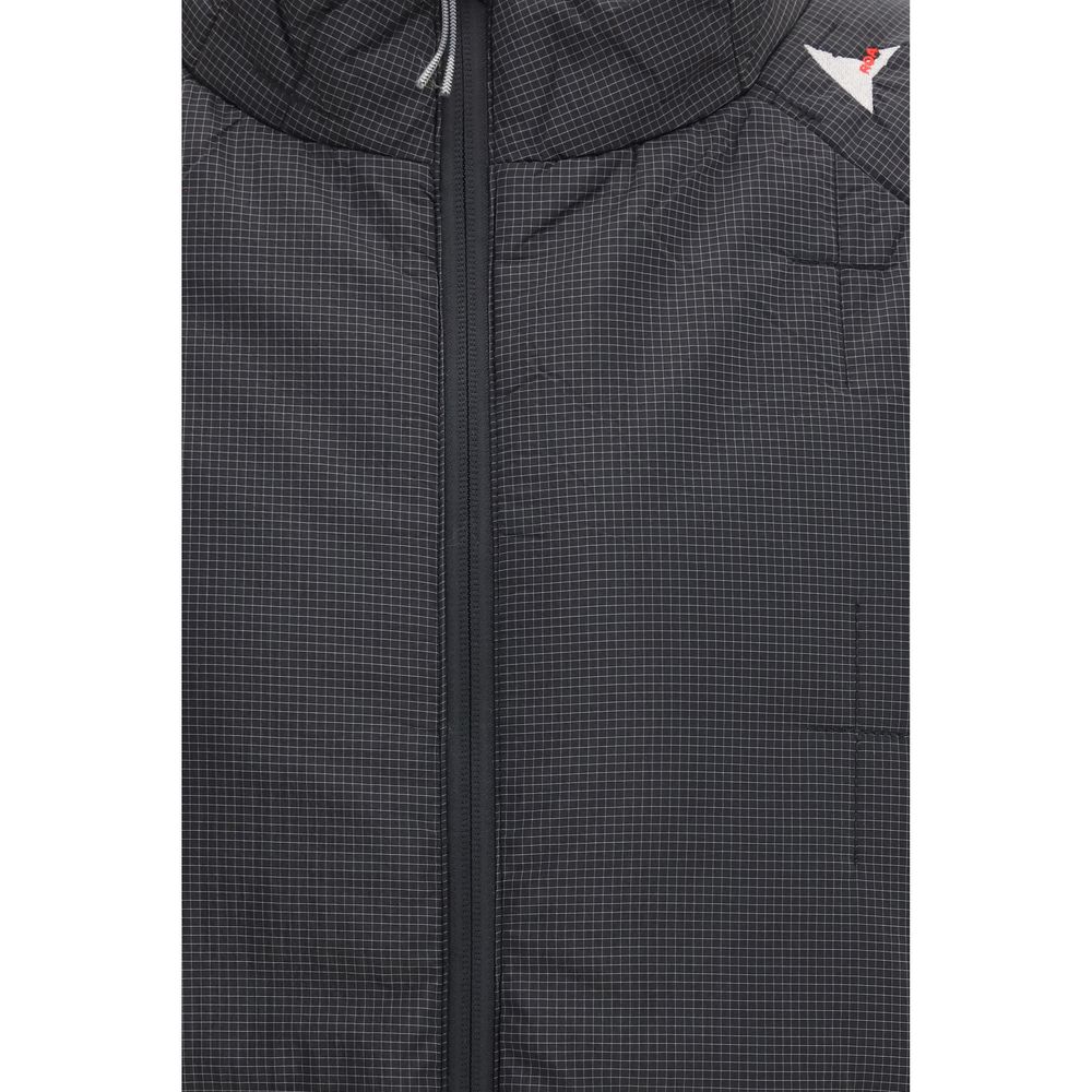 ROA Schwarze Nylon-Shell-Jacke