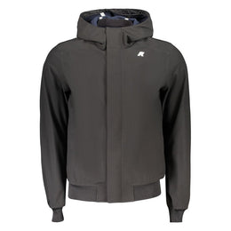 K-WAY Schwarze Herrenjacke aus Polyester
