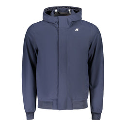 K-WAY Blaue Herrenjacke aus Polyester