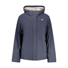 K-WAY Damenjacke aus blauem Polyester