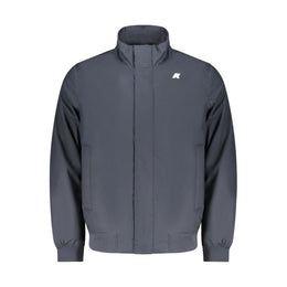 K-WAY Blaue Herrenjacke aus Polyester