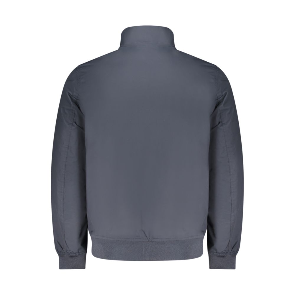 K-WAY Blaue Herrenjacke aus Polyester