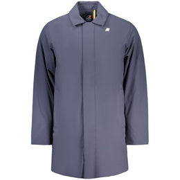 K-WAY Blaue Herrenjacke aus Polyamid