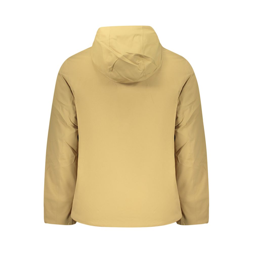 K-WAY Beige Polyester Herrenjacke