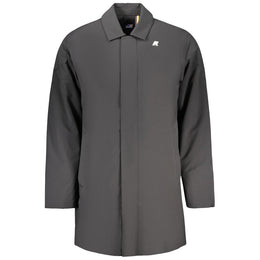 K-WAY Schwarze Herrenjacke aus Polyamid