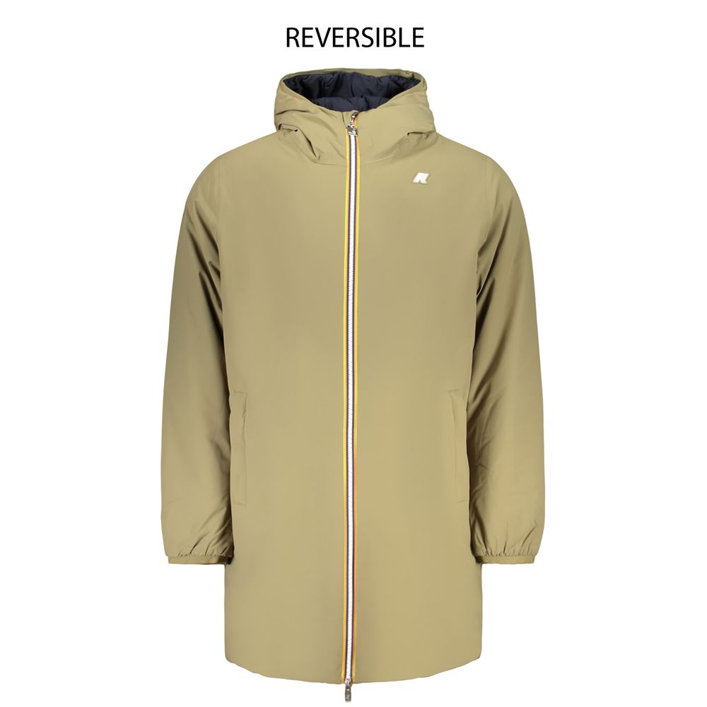 K-WAY Grüne Nylon Herren Giacca