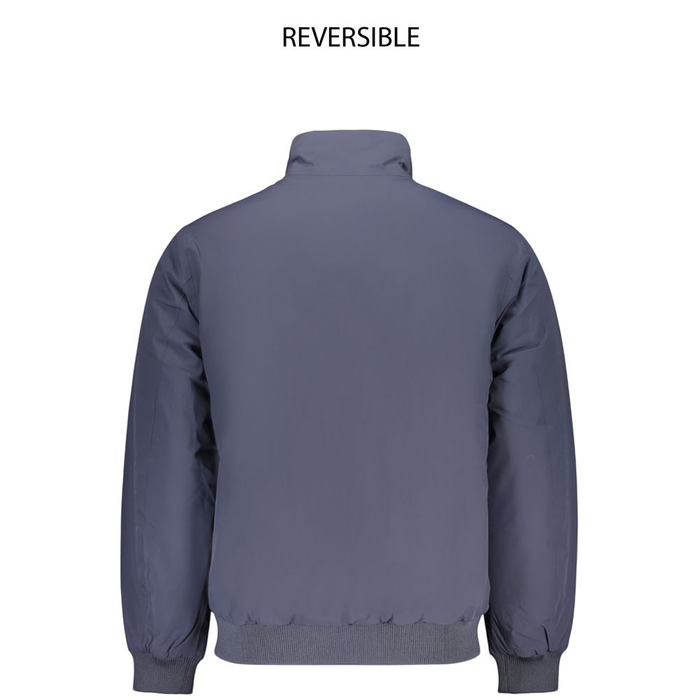 K-WAY Blaue Herrenjacke aus Polyamid
