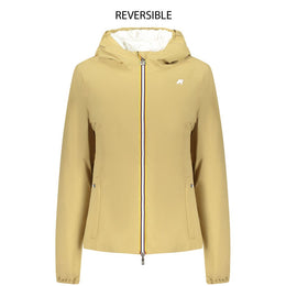 K-WAY Beige Nylon Shell Jacke