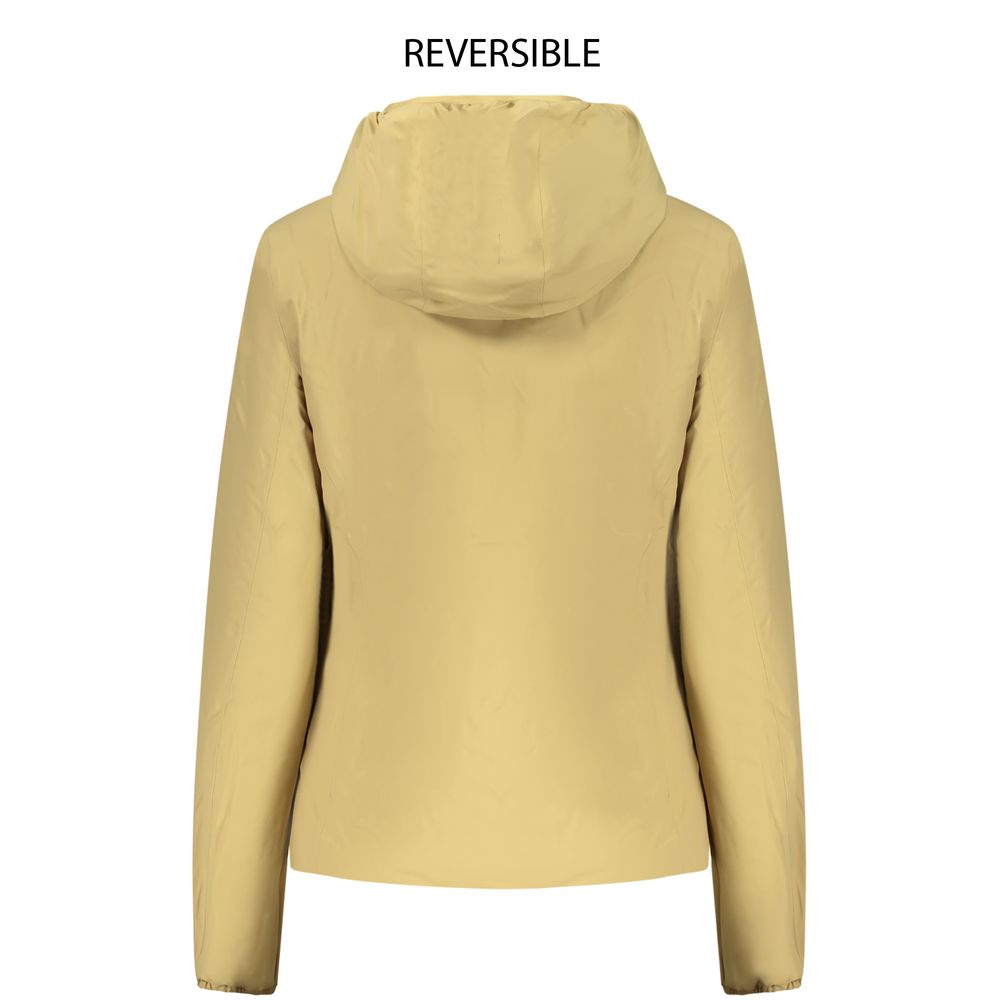 K-WAY Beige Nylon Shell Jacke