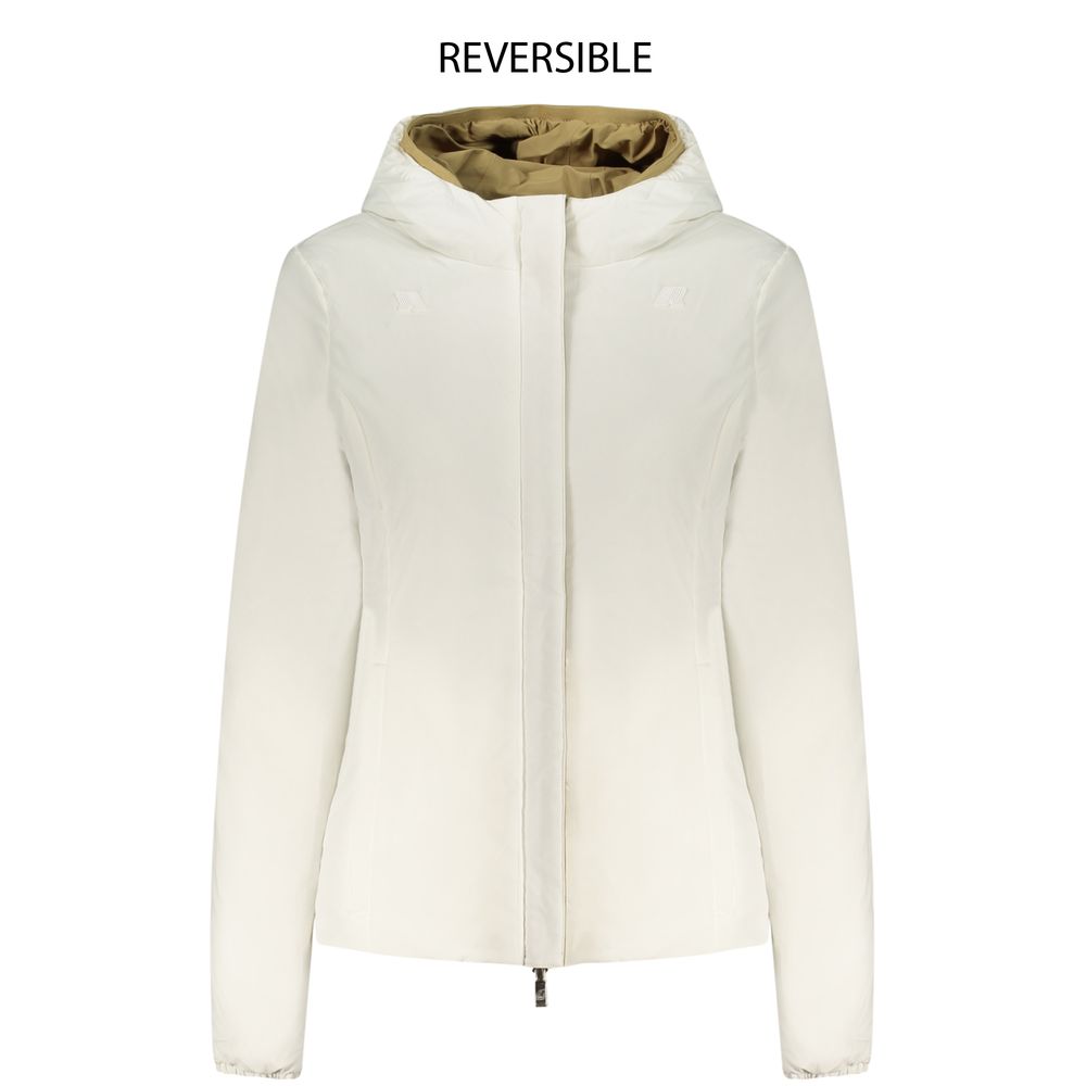 K-WAY Beige Nylon Shell Jacke