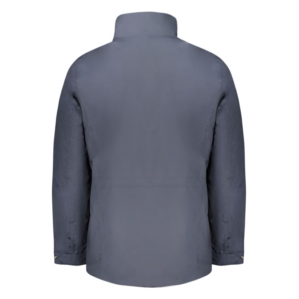 K-WAY Blaue Herrenjacke aus Polyester