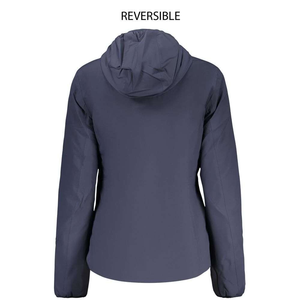 K-WAY Blaue Jacke aus Nylon