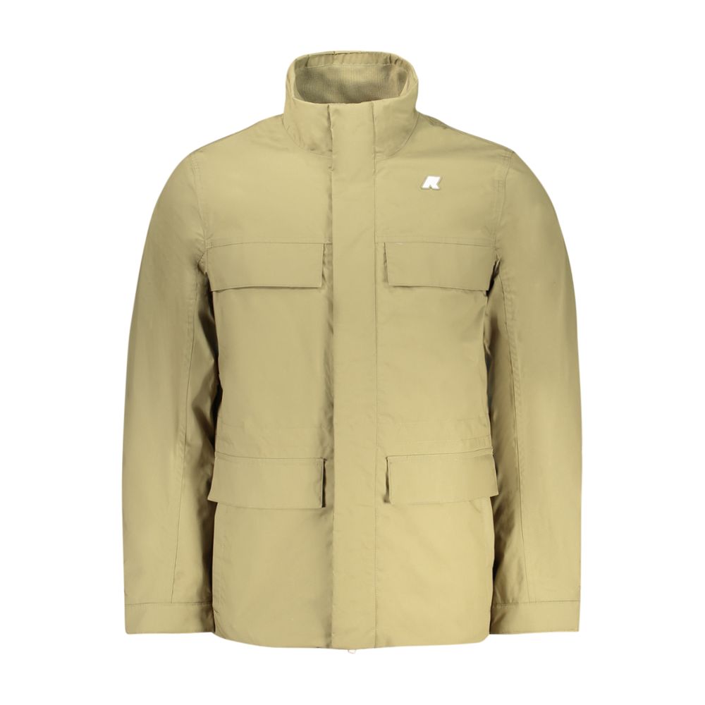 K-WAY Herrenjacke aus Verde-Polyester