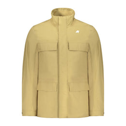 K-WAY Beige Polyester Herrenjacke
