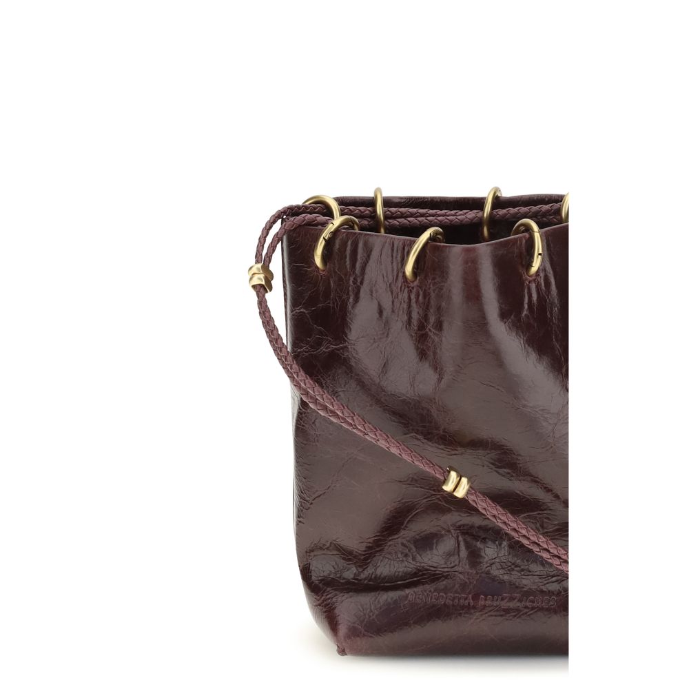 Benedetta Bruzziches Braune Kalbsleder Bos Taurus Bucket Bag