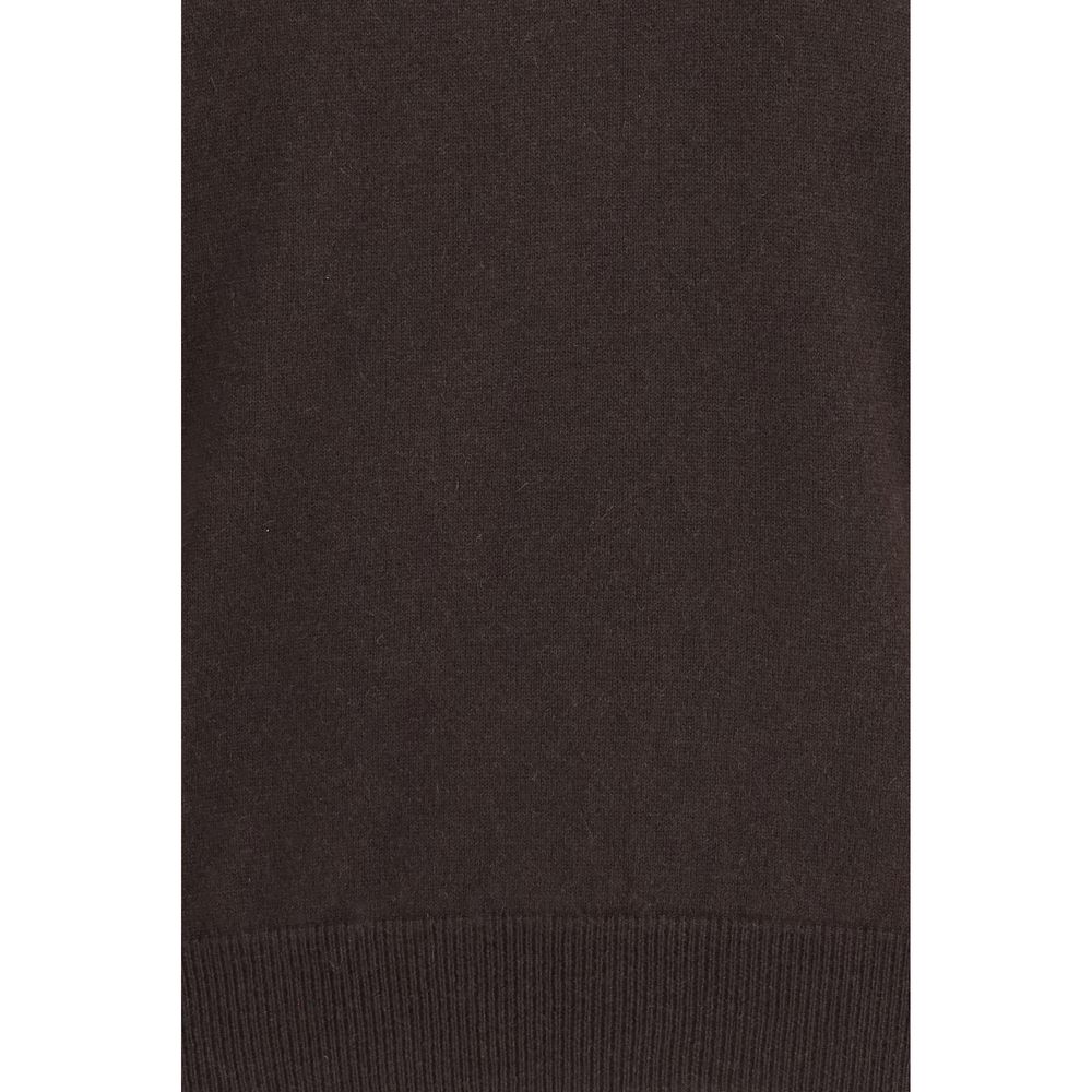 Brunello Cucinelli Brauner Kaschmirpullover