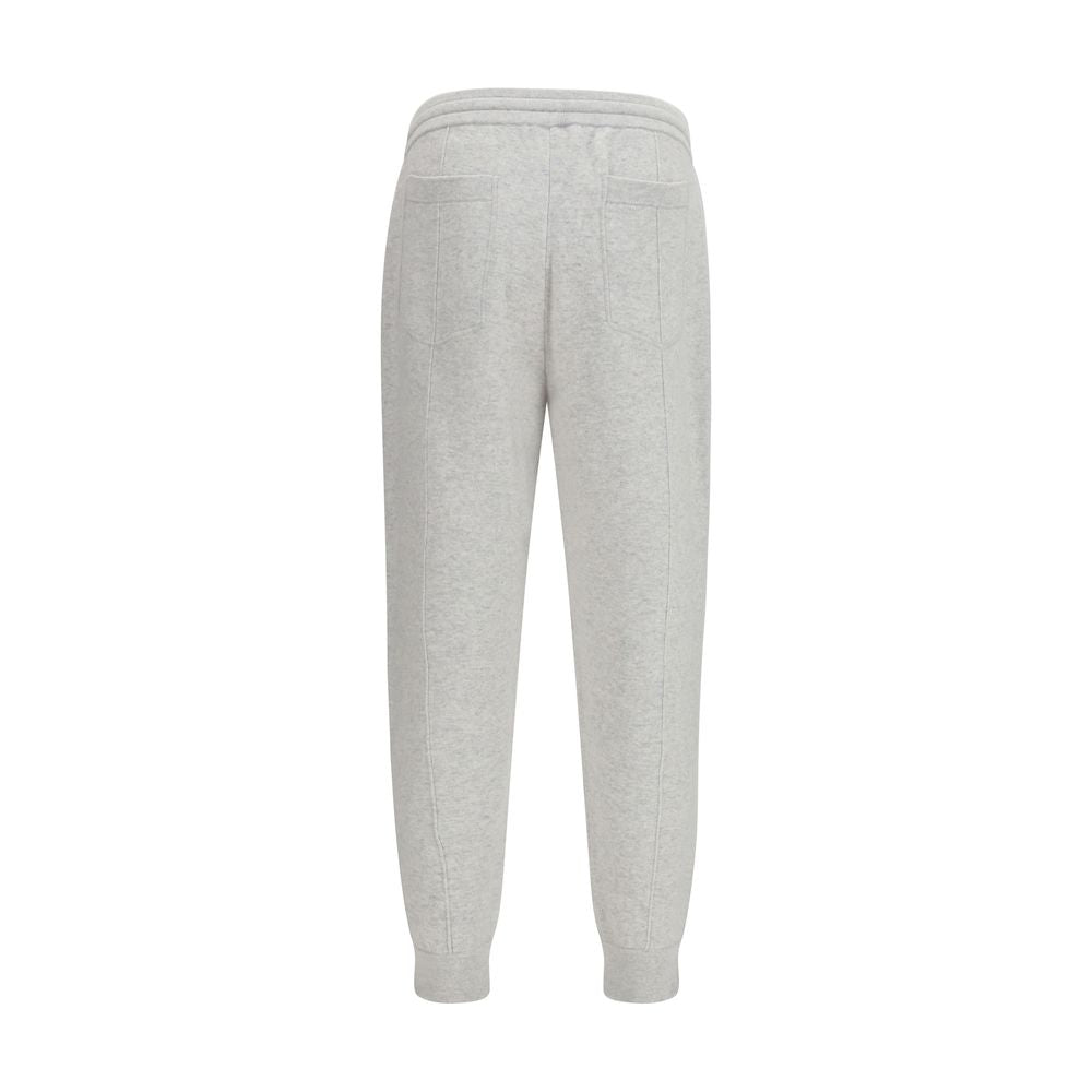Brunello Cucinelli Graue Kaschmir-Freizeithose