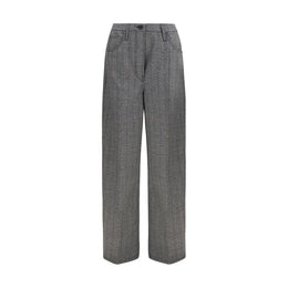 Prada Graue Hose aus Ovis Aries Wolle