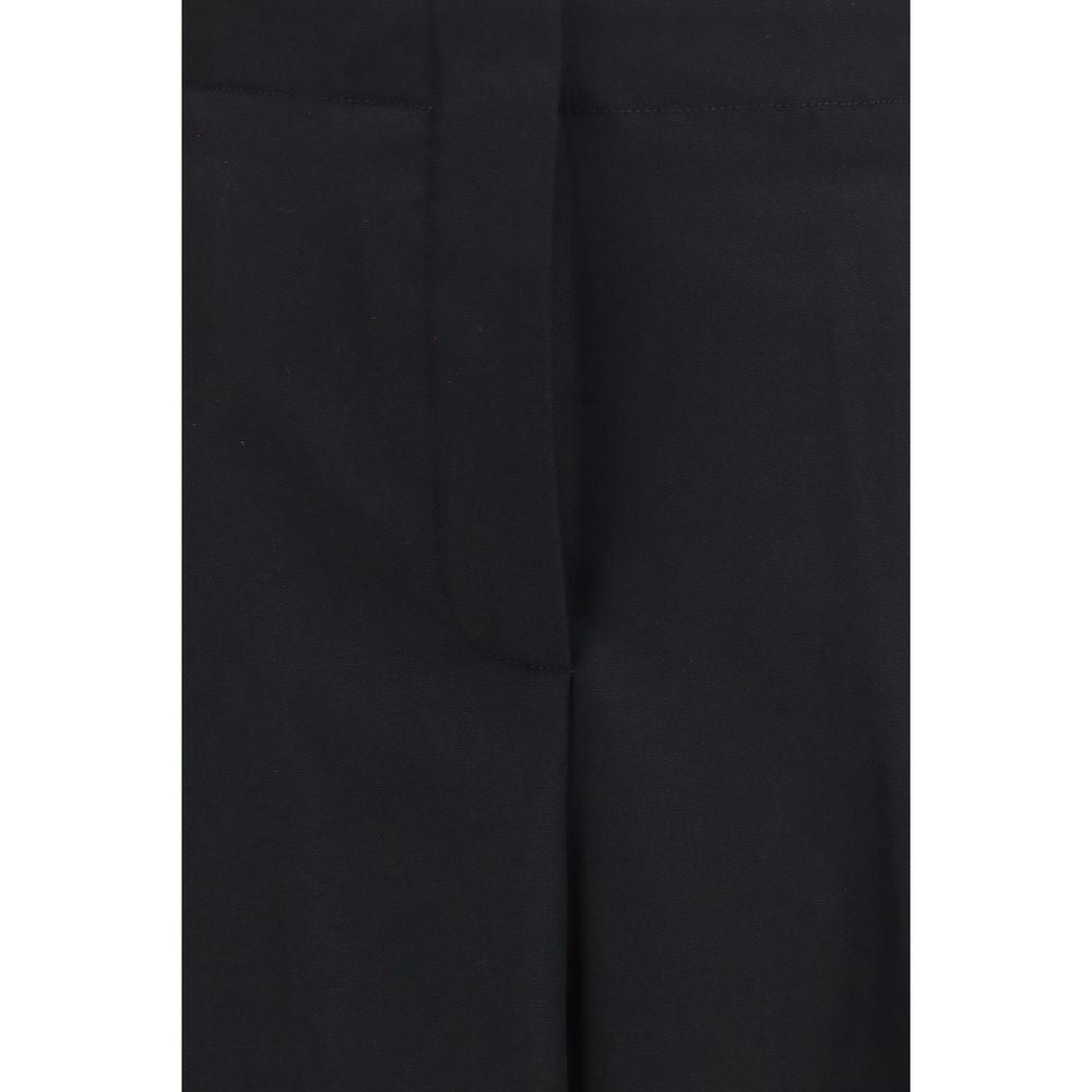 Jacquemus Schwarze Wollhose Oves Aries