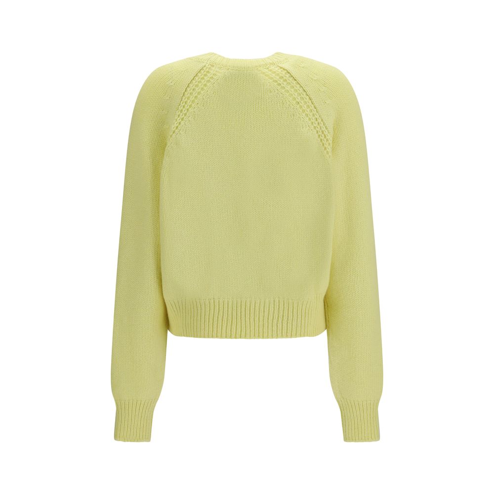 SA SU PHI Kaschmir-Sweatshirt mit Farbverlauf