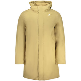 K-WAY Beige Polyester Herrenjacke