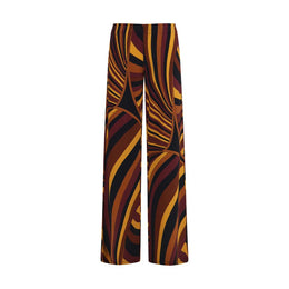 Emilio Pucci Mehrfarbige Freizeithose aus Viskose