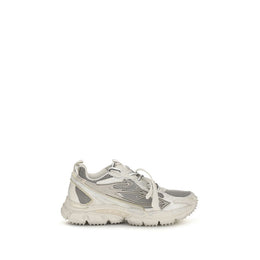 Off-White Beige Stoff-Sneaker