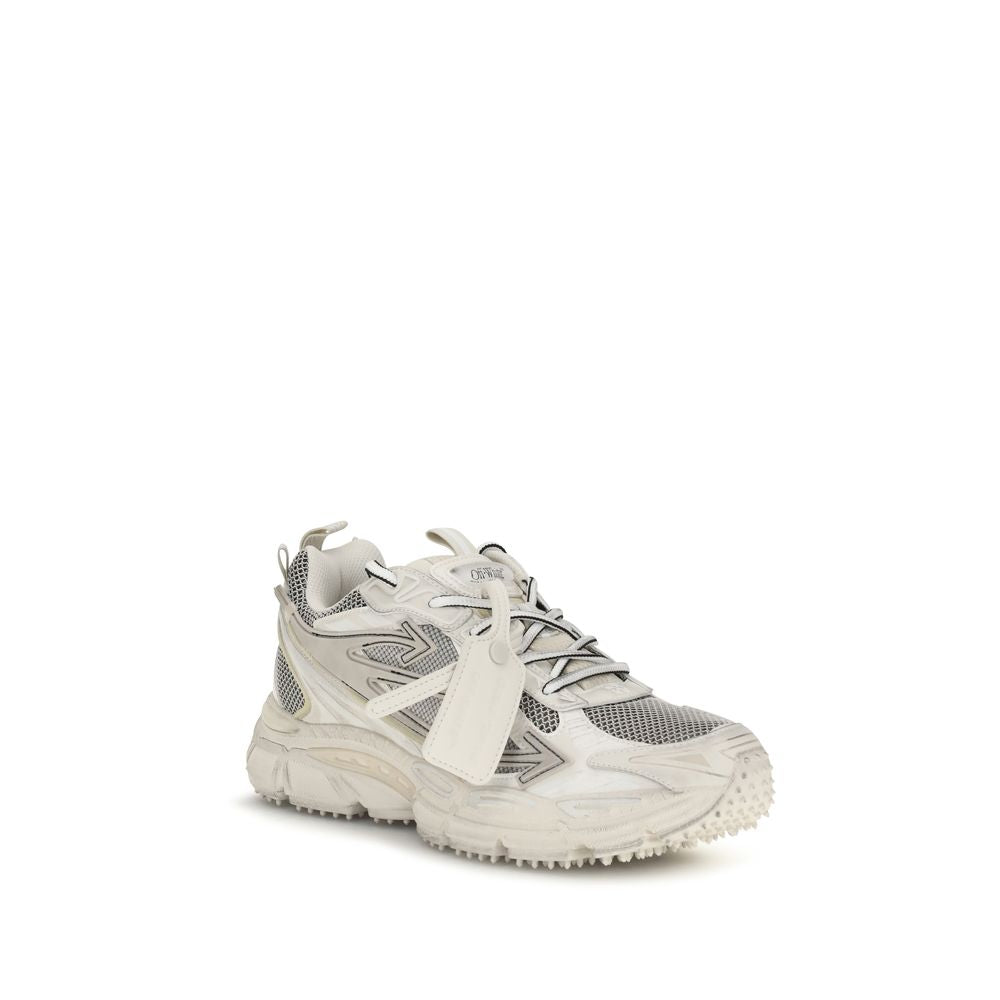 Off-White Beige Stoff-Sneaker