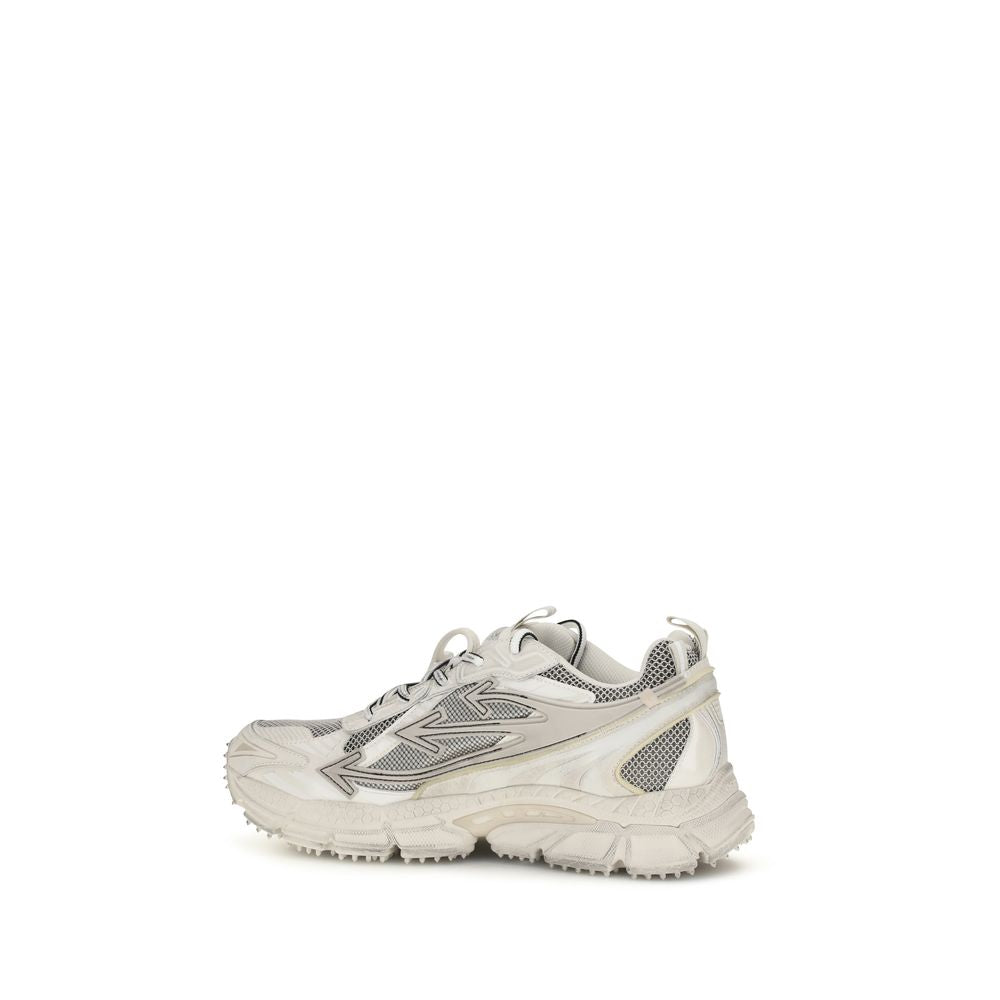 Off-White Beige Stoff-Sneaker