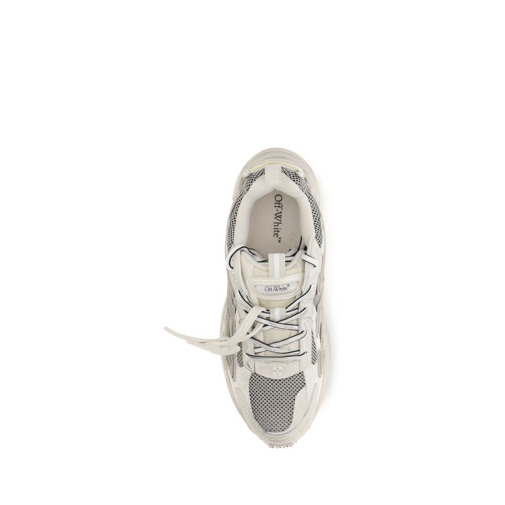 Off-White Beige Stoff-Sneaker