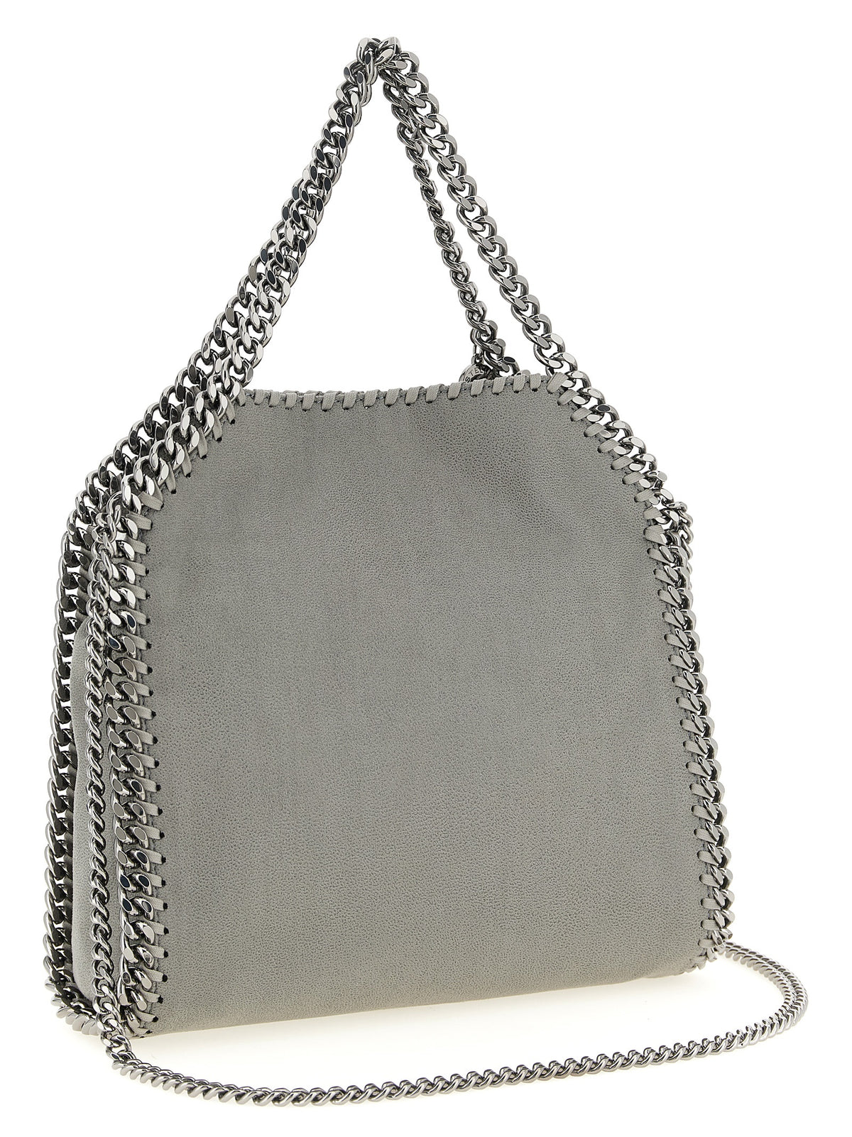 Stella McCartney Graue Handtasche aus Polyester