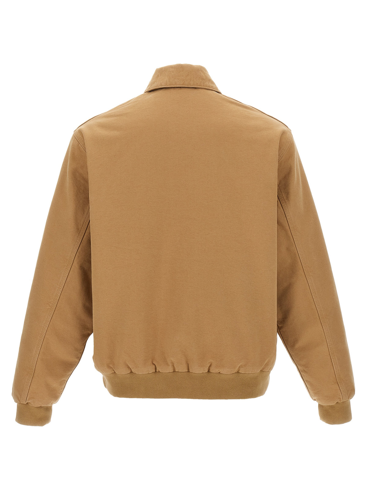 Carhartt Wip Beige Baumwolljacke in voller Länge