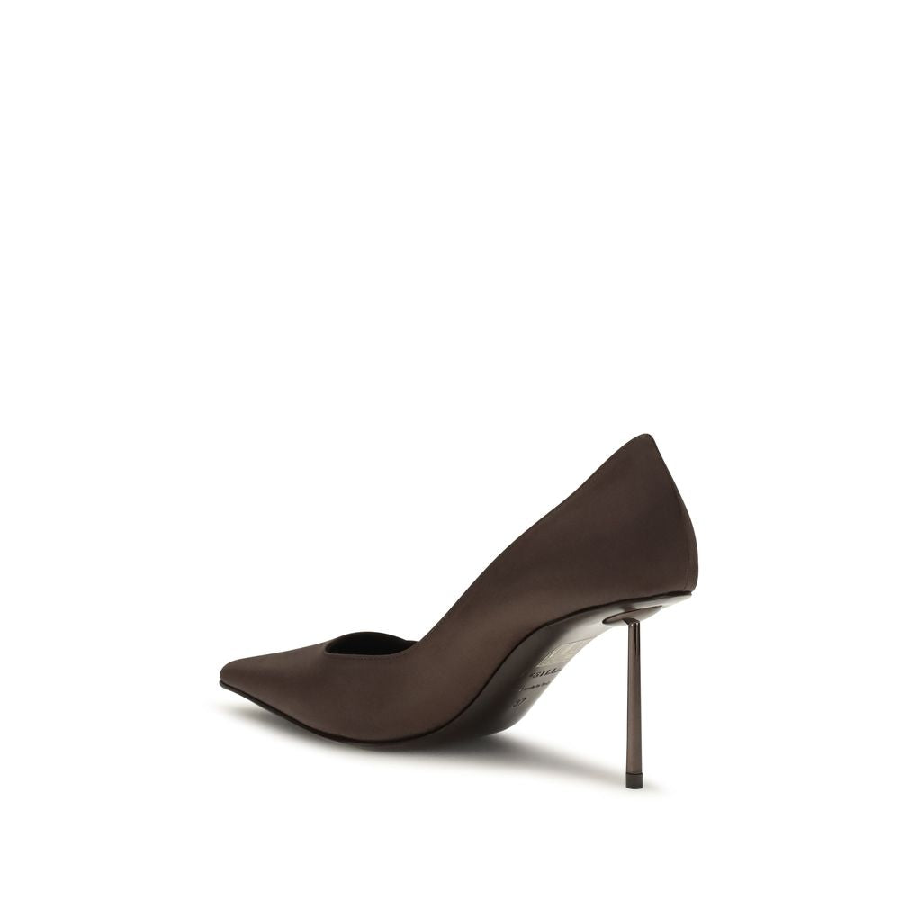 LE SILLA Braune Kalbsleder Bos Taurus High Heel Pumps