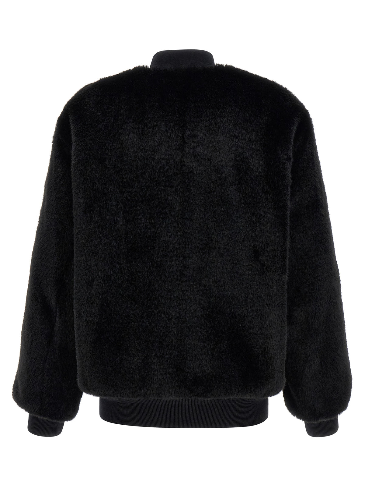 Prada Schwarzer Bomber aus recyceltem Polyamid