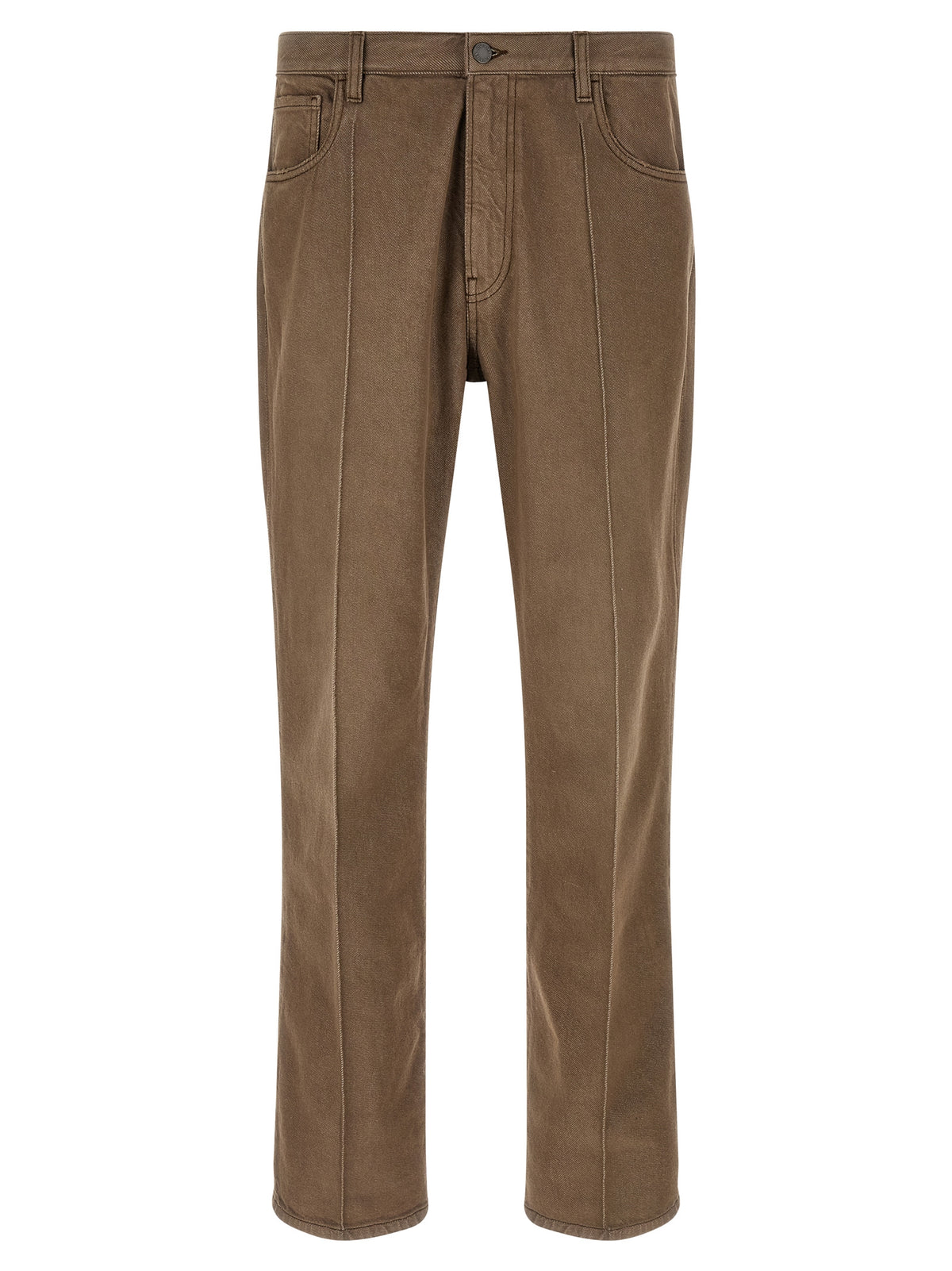 Prada Braune Baumwollhose für die Freizeit