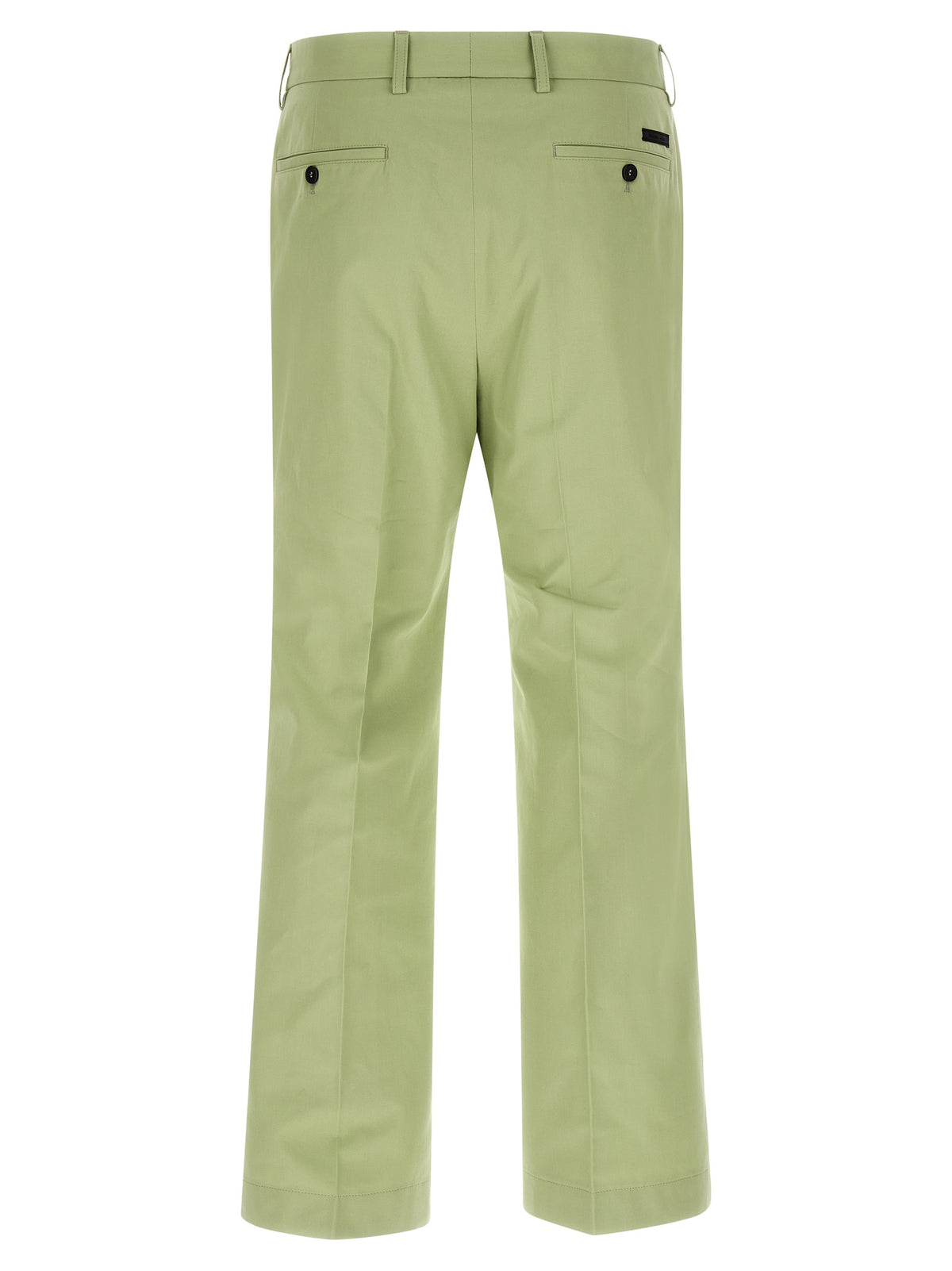 Prada Zweifarbige Baumwoll-Freizeithose