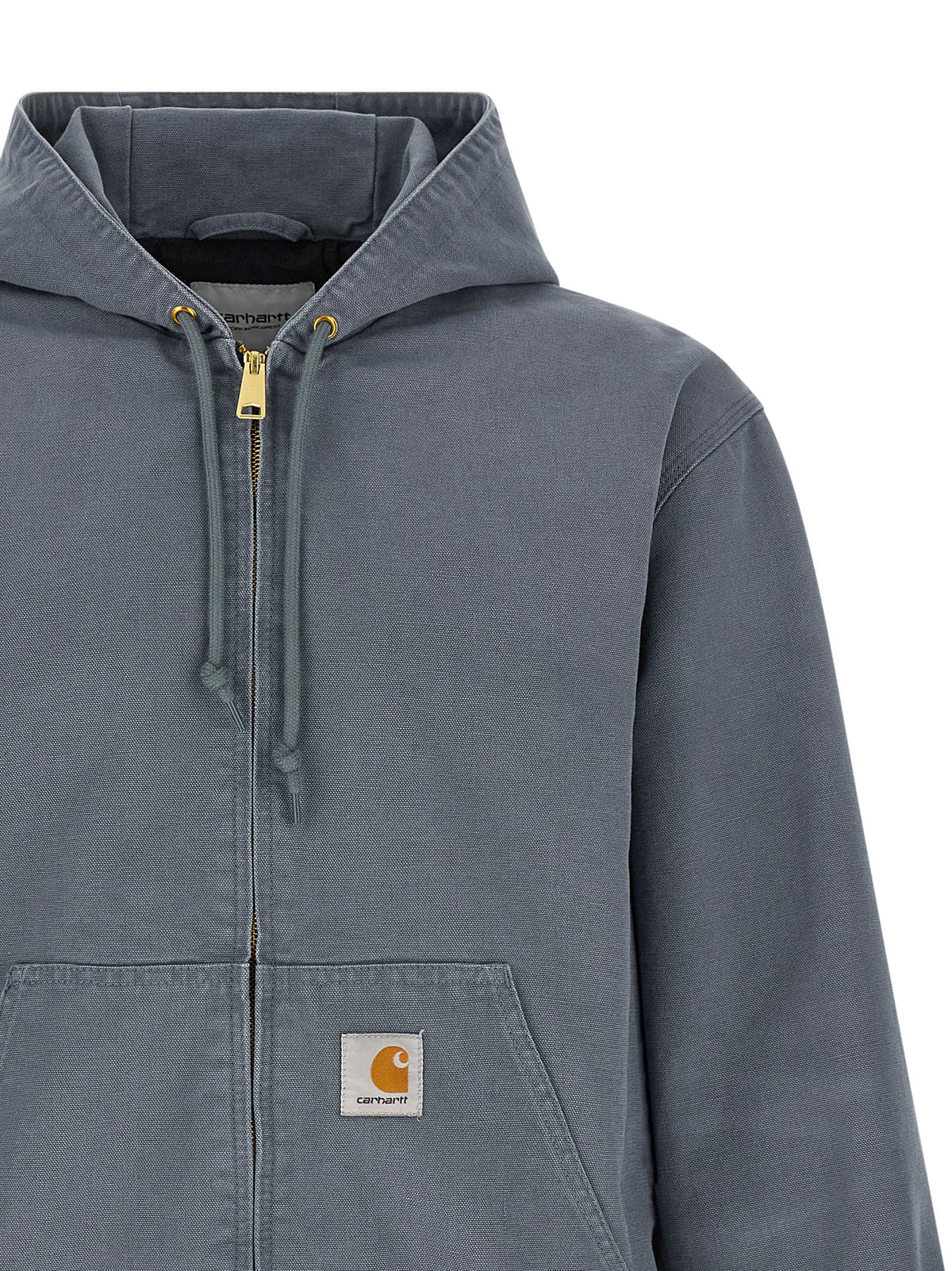 Carhartt Wip Blauer Bomber aus Bio-Baumwolle