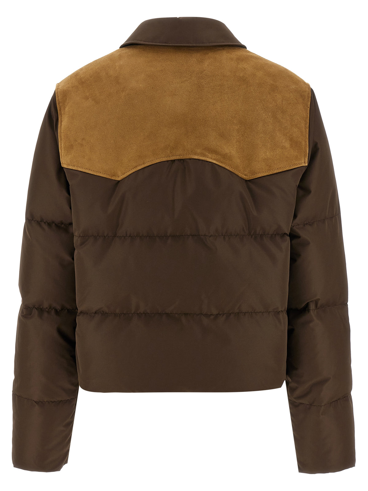Miu Miu Brauner Sweatshirt aus recyceltem Polyester